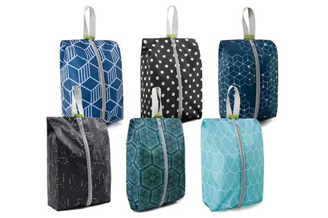 washable shoe bags for travelers